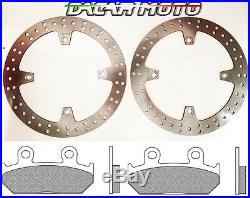 1050 Paire Disques Avant Plaquettes Honda XRV Africa Twin 750 RD07 1993 1994