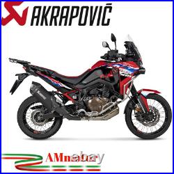 Akrapovic Honda Africa Twin 1100 2025 Pot D Echappement Moto Exhaust Titane Noir Akrapovic Honda Africa Twin 1100 2025 Pot D Echappement Moto Exhaust Titane Noir
