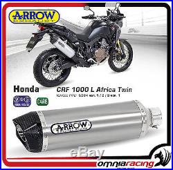 Arrow Aluminium Honda Africa Twin 1000 2016 Pot D'Echappement Auspuff 72621AK