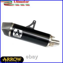 Arrow Honda Africa Twin 1100 2025 Pot D'Échappement Aluminium Noir Pour Moto