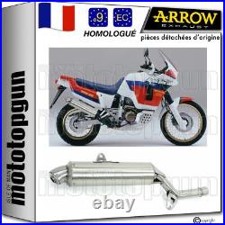 Arrow Pot Echappement Approuve Paris Dacar Honda Xrv 750 Africa Twin 1990 90