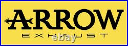 Arrow Pot Echappement Approuve Paris Dacar Honda Xrv 750 Africa Twin 1990 90