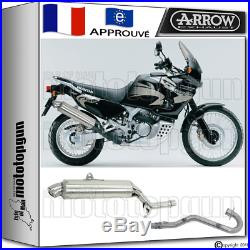 Arrow Silencieux Complete Paris Dacar Acier Hom Honda Xrv 750 Africatwin 2001 01