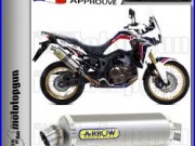 Arrow Silencieux Maxi Race-tech Titane Hom Honda Crf 1000 L Africatwin 2016 16