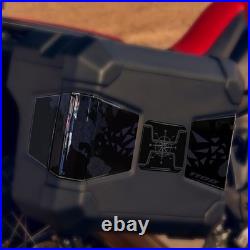 Autocollant 3D compatibles avec Honda Africa Twin 1100 L 2020-2025 Valises Doré