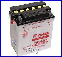 Batterie Moto HONDA 750 Africa Twin Yuasa YB14-A2 12v 14Ah