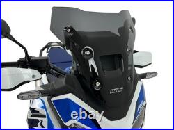 Bulle Enduro Fumé Foncé Wrs Pour Honda Crf 1100 L Africa Twin 2024-2025