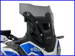 Bulle Enduro Fumé Foncé Wrs Pour Honda Crf 1100 L Africa Twin 2024-2025