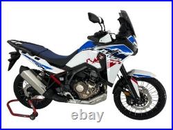 Bulle Enduro Fumé Foncé Wrs Pour Honda Crf 1100 L Africa Twin 2024-2025