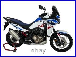 Bulle Enduro Fumé Foncé Wrs Pour Honda Crf 1100 L Africa Twin 2024-2025
