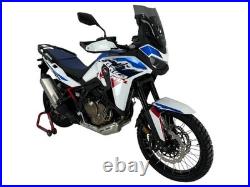 Bulle Enduro Fumé Foncé Wrs Pour Honda Crf 1100 L Africa Twin 2024-2025