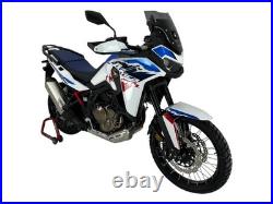 Bulle Enduro Fumé Foncé Wrs Pour Honda Crf 1100 L Africa Twin 2024-2025