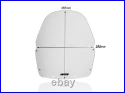 Bulle Touring Transparent Wrs Pour Honda Xrv 750 Africa Twin 1990-1992