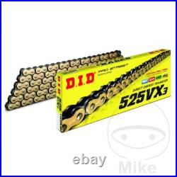 Chaîne Ouverte DID Or 124-525 Rivet Pour Honda 750 XRV AFRICA TWIN 1990-2003 Chaîne Ouverte DID Or 124-525 Rivet Pour Honda 750 XRV AFRICA TWIN 1990-2003