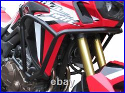 Crash Bars Pare carters Heed HONDA CRF 1000 Africa Twin Basic noir + Sacs