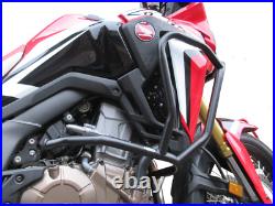 Crash Bars Pare carters Heed HONDA CRF 1000 Africa Twin Basic noir + Sacs