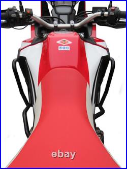 Crash Bars Pare carters Heed HONDA CRF 1000 Africa Twin Basic noir + Sacs