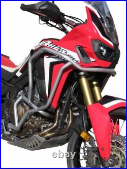 Crash Bars Pare carters Heed HONDA CRF 1000 Africa Twin Bunker argenté + Sacs Crash Bars Pare carters Heed HONDA CRF 1000 Africa Twin Bunker argenté + Sacs