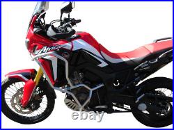 Crash Bars Pare carters Heed HONDA CRF 1000 Africa Twin Bunker argenté + Sacs Crash Bars Pare carters Heed HONDA CRF 1000 Africa Twin Bunker argenté + Sacs