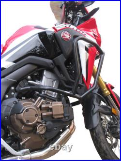 Crash Bars Pare carters Heed HONDA CRF 1000 Africa Twin DCT Basic noir + Sacs
