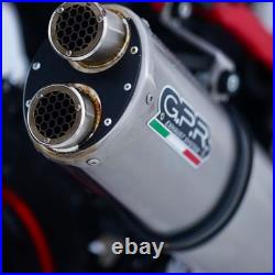 Échappement GPR Dual Inox Pour Honda Africa Twin 1100 Adventure Sports DCT