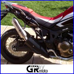 Échappement Pour Honda CRF1000 Africa Twin 2015-2019 GRmoto Titane Échappement Pour Honda CRF1000 Africa Twin 2015-2019 GRmoto Titane