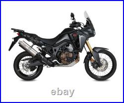 Echappement Storm by Mivv Oval Acier Honda Crf 1000 L Africa Twin 2016 2019
