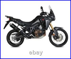 Echappement Storm by Mivv Oval Nero Honda Crf 1000 L Africa Twin 2016 2019