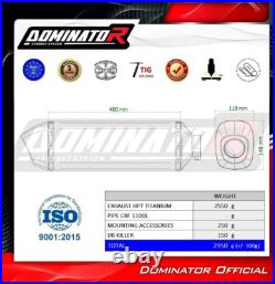 Échappement Terminal HP7 Honda Africa Twin CRF1100 L 2020 2021 2022 2023 2024
