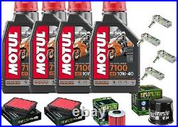 Entretien Honda Africa Twin 1000 DCT 2018 4 Litres 7100 10W40 Filtres Hiflo Entretien Honda Africa Twin 1000 DCT 2018 4 Litres 7100 10W40 Filtres Hiflo