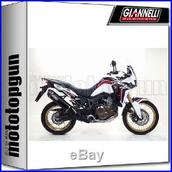Giannelli Ligne Complete Maxioval Noir Carb-c Honda Crf 1000 Africatwin 2017 17