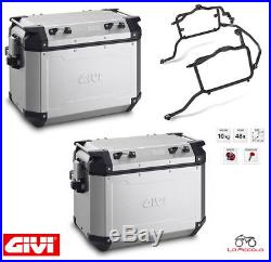 Givi Valises Latéral Outback 48 Lt Attaques Honda Crf 1000 L Africa Twin 2016