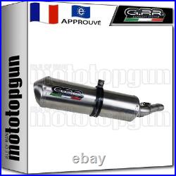 Gpr Pot Echappement Approuve + Tube Sa Honda Africa Twin 750 Rd07 Xrv 75 1993 93