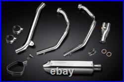 HONDA CRF1000L AFRICA TWIN 2016-2019 Echappement Complet Pot320mm Tri-Ovale Inox HONDA CRF1000L AFRICA TWIN 2016-2019 Echappement Complet Pot320mm Tri-Ovale Inox