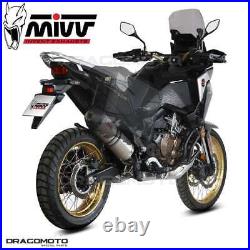 HONDA CRF 1100 L AFRICA TWIN 2022 2023 échappement Oval MIVV Titane CC