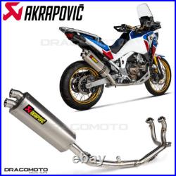 HONDA CRF 1100 L Africa Twin Adventure sports 2020-2023 Ligne complete AKRAPO HONDA CRF 1100 L Africa Twin Adventure sports 2020-2023 Ligne complete AKRAPO