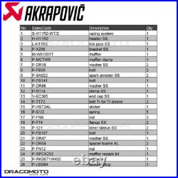 HONDA CRF 1100 L Africa Twin Adventure sports 2020-2023 Ligne complete AKRAPO HONDA CRF 1100 L Africa Twin Adventure sports 2020-2023 Ligne complete AKRAPO