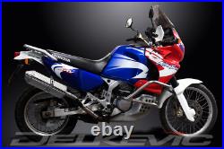 HONDA XRV750 AFRICA TWIN 1993-2003 Echappement Silencieux 320mm Tri-Ovale Inox