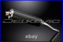 HONDA XRV750 AFRICA TWIN 1993-2003 Echappement Silencieux 450mm Ovale Carbone HONDA XRV750 AFRICA TWIN 1993-2003 Echappement Silencieux 450mm Ovale Carbone