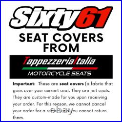 Honda Africa Twin 1100 2020-2025 2026 housse de siège Tappezzeria Blanc Red Bleu