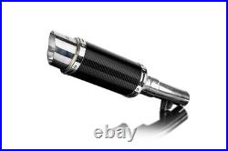 Honda CRF1100L Africa Twin 20-24 Echappement KIT-Silencieux 200mm Rond Carbone