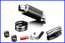 Honda CRF1100L Africa Twin 20-24 Echappement KIT-Silencieux 225mm Ovale Carbone