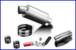 Honda CRF1100L Africa Twin 20-24 Echappement KIT-Silencieux 225mm Ovale Inox