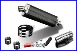 Honda CRF1100L Africa Twin 20-24 Echappement KIT-Silencieux 350mm Ovale Carbone