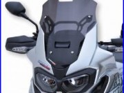 Honda Crf 1000 Africa Twin-16/17-bulle Ermax Sport Noire Claire-0301099