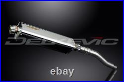 Honda XRV750 Africa Twin 1993-03 Echappement KIT-Silencieux 420mm Tri-Ovale Inox Honda XRV750 Africa Twin 1993-03 Echappement KIT-Silencieux 420mm Tri-Ovale Inox