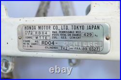 Honda XRV 750 Africa Twin RD04 1990 Cadre A318A