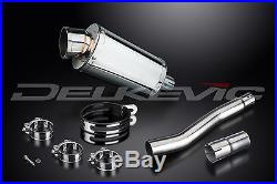 KIT-Silencieux 225mm Ovale Inox pour Honda XRV750 Africa Twin (1993-2003)