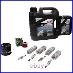 Kit 5L Huile Inspection pour Honda Crf 1000 DCT Africa Twin 16-20 Huile Bougie