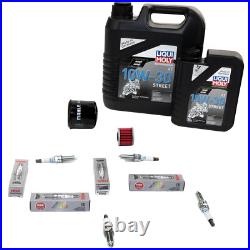 Kit 5L Huile Inspection pour Honda Crf 1000 DCT Africa Twin 16-20 Huile Bougie